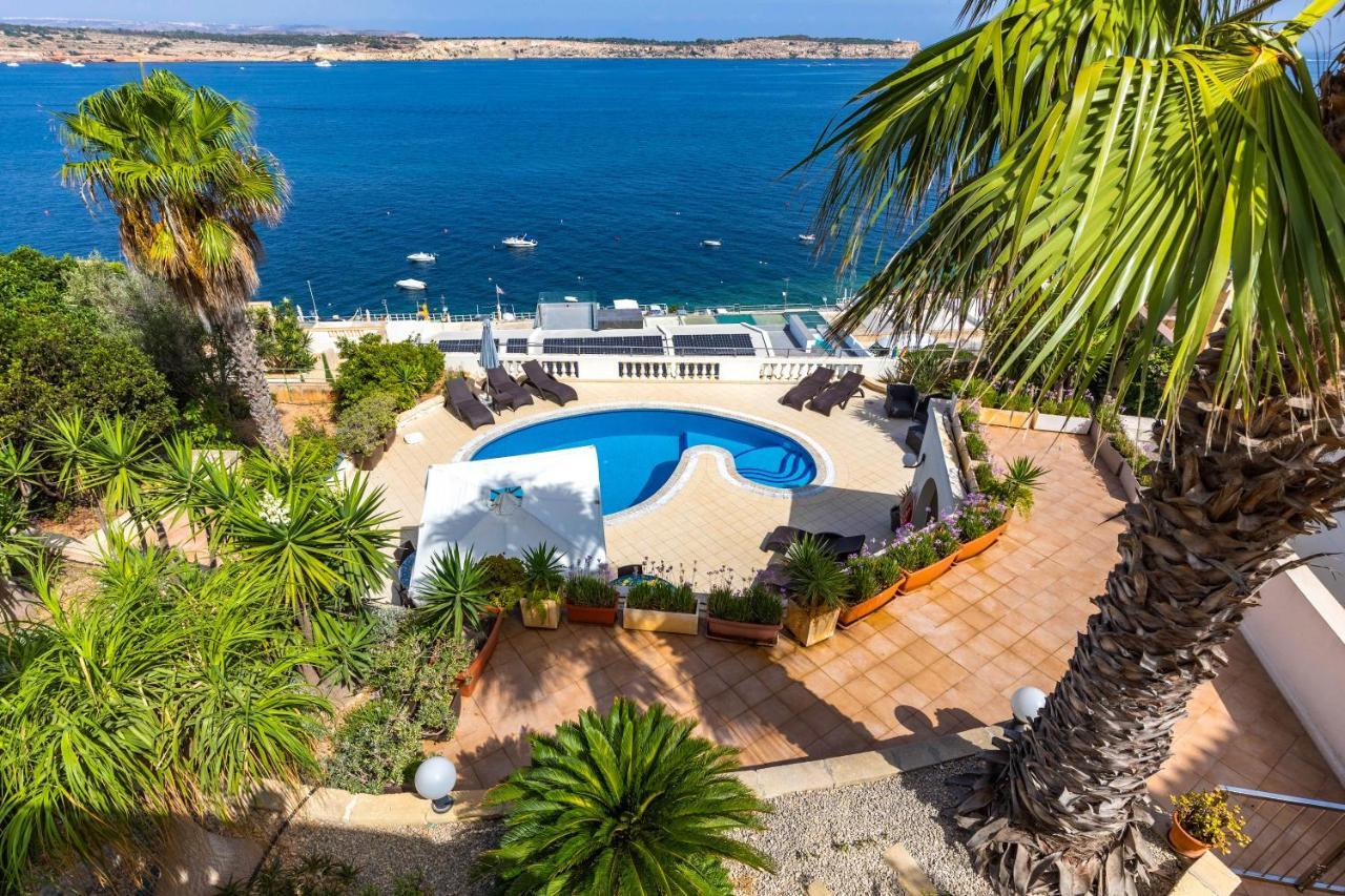 Villa Palma - Sunset Sea Views With Pool, Jacuzzi, Sauna And Games Room المليحة المظهر الخارجي الصورة