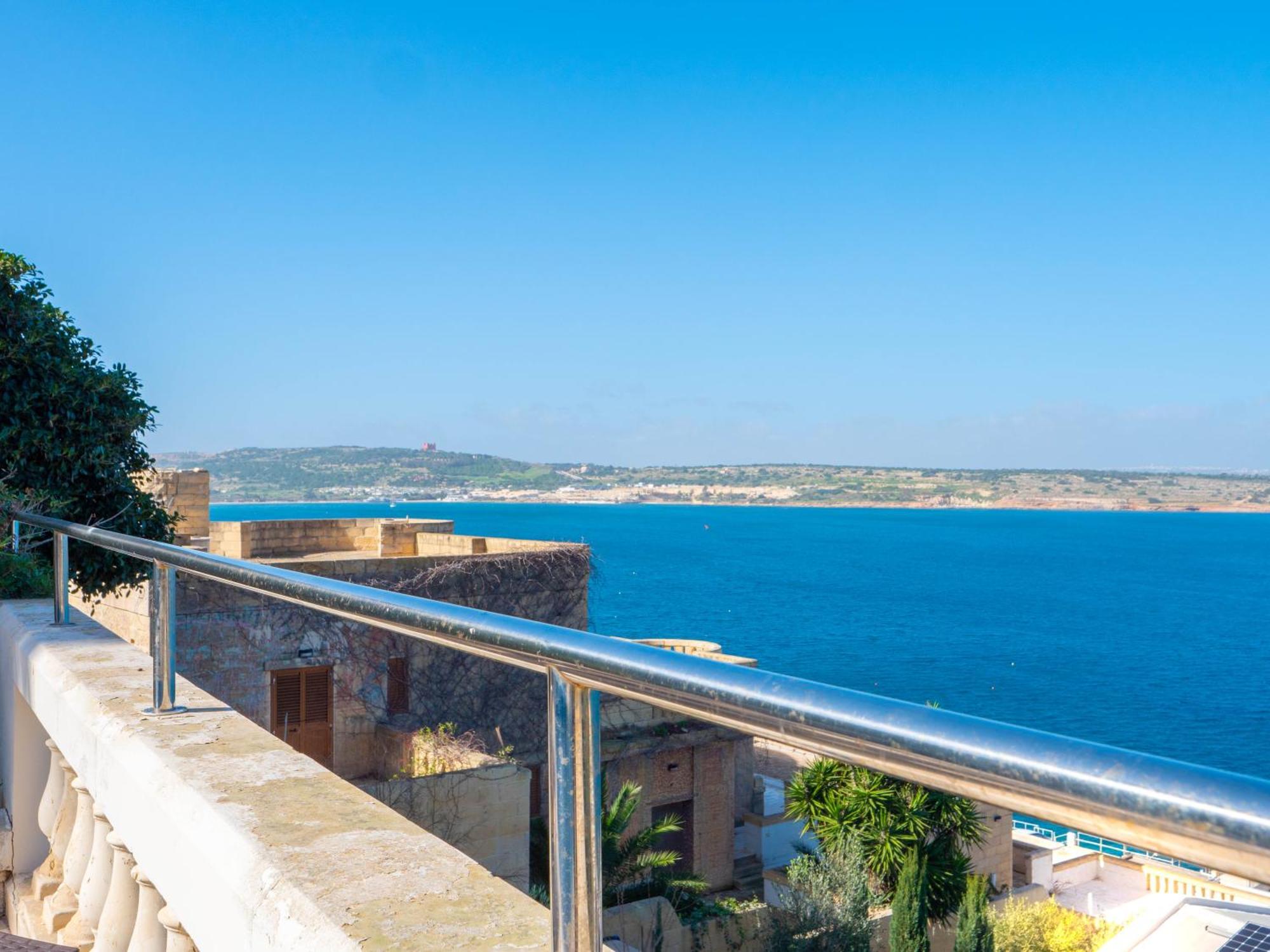 Villa Palma - Sunset Sea Views With Pool, Jacuzzi, Sauna And Games Room المليحة المظهر الخارجي الصورة
